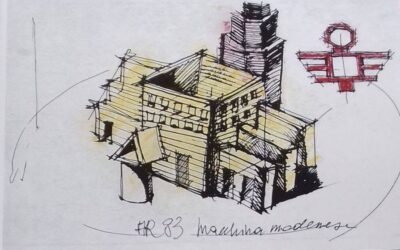Esposizione della “Macchina modenese” di Aldo Rossi