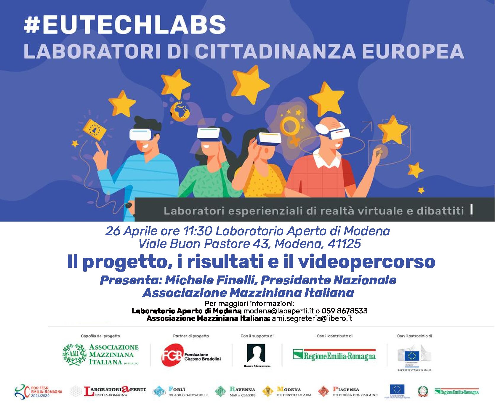 #EuTechLabs, laboratori di cittadinanza europea: il progetto, i risultati e il videopercorso