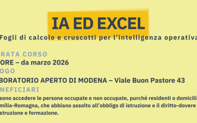 IA ed Excel – Fogli di calcolo e cruscotti per l’intelligenza operativa