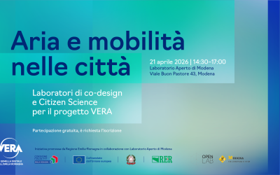 Progetto VERA: laboratorio di Citizen Science su aria e mobilità