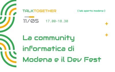 La community informatica di Modena e il Dev Fest