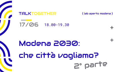 Modena 2030: che città vogliamo? 2° parte